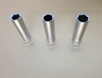 New Dewalt Deep 1/4" 3 Toughseries Powerjaw 6pt Socket Set: 10mm 11, 12mm Metric. Fixed Price $16.97.