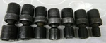 Snap-on 3/8" Drive 7pc Sae 6pt Shallow Impact Swivel Socket Set #207ipf 3/8-3/4". Fixed Price $160.00.
