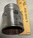 New Britain Tools Nt1234, 1/2" Drive, 1-1/16" Socket, Shallow, 12 Point.. Fixed Price $12.99.