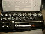 Wurth Zebra 1/2 Inch Multi Socket Wrench Assortment 23 Pieces 096513023 10-32mm. Fixed Price $219.99.