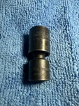 Snap-on Tools Usa 2021 1/4" Drive 7/16" Shallow 6pt Impact Swivel Socket Iptm14a. Fixed Price $31.49.