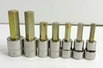 Snap-on Tools 3/8" Drive Metric Standard Hex Bit Socket Driver Incomplete As Is. Fixed Price $100.00.
