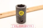 Snap-on Iml180 9/16" 1/2" Drive 6 Point Sae Black Oxide Impact Socket Usa. Fixed Price $14.49.