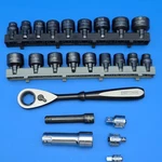 Craftsman 24pc Universal Max Axess Pass Thru Socket Set. Fixed Price $95.99.