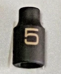 Matco "adv" Ap5m6v, 1/4" Drive, 5mm. Impact Socket, Shallow, 6 Point.. Fixed Price $12.59.