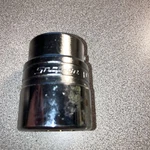 Snap-on Tools Ldh-402 3/4" Drive 1-1/4" 12 Point Sae Shallow Chrome Socket Usa. Fixed Price $27.97.