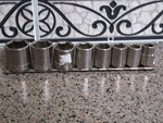 Craftsman Usa G Series 3/8 "-13/16" Drive 6 Point 8 Piece Socket Set. Fixed Price $20.00.