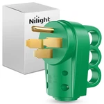 Nilight Rv Plug Adapter 50 Amp Male Replacement Etl Listed Nema 14-50p. Fixed Price $18.99.