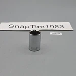 Craftsman Tools 11/16" 12 Point 1/2" Drive Shallow Socket Ee 47507 Nos Usa. Fixed Price $13.99.