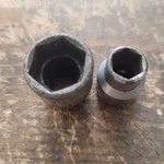 Vintage Cornwell Pm2209 9mm Pm2216 16mm 3/8" Dr. Impact Sockets Tools. Fixed Price $20.00.