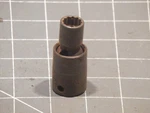 Snap On 3/8" Drive Impact Swivel Universal Socket 12mm Ipdfm12a Ipdfm 12pt 2014. Fixed Price $27.89.