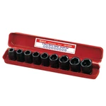 Genius Tools 9 Piece 1/2" Dr. Sae Impact Socket Set (cr-mo) - Fs-409s. Fixed Price $47.92.