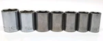 Craftsman 7pc. 1/2" Drive 6 Point -g1 Gk- Socket Set 1" To 5/8" - Usa. Fixed Price $19.95.