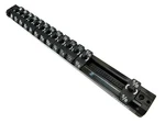 New Snap-on Las14sbk 1/4" Drive Sae Magnetic Black Socket Rail 1/8" - 5/8". Fixed Price $47.99.