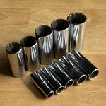 Husky Sae Deep Socket Set 3/8" Drive 12 Point 10pc To 15/16" Vtg Usa. Fixed Price $39.95.