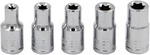 5pcs E Torx Star Female Bit Socket Set 1/4" Drive E4 -e8. Fixed Price $9.77.