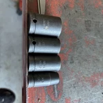 Cornwell Tools 3/8 Drive 6 Point Semi Deep Socket Metric Impact Lot. Fixed Price $50.00.