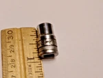 Vintage Sk Knurled 1/4" Drive 8 Point Shallow Socket S539. Fixed Price $8.66.