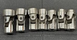 Vintage Swivel Craftsman 7pc Set 3/8" Drive 6 Pt. Sae 3/8 To 3/4 Usa "v". Fixed Price $59.99.