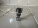 Snap-on Tools 1/4" Drive 13mm Shallow Metric 12pt Swivel Universal Socket Tmum13. Fixed Price $28.99.