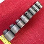 Mac Tool 8pc Sae 1/2 To 1-1/8" Impact Socket 1/2"dr 6pt Usa Good 8/10. Fixed Price $109.85.
