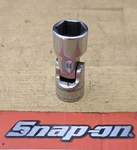 Snap On Fsum14 - 3/8" Drive 14mm Shallow 6pt Chrome Universal Socket. Fixed Price $24.95.