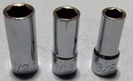 Vintage Jc Penney 6 Point 3/8 Drive Deep Sockets (3). Usa. Fixed Price $14.99.