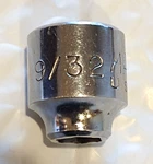 Mac Tools Xs96r, 3/8" Drive, 9/32" Socket, 6 Pt. *super Short*. Fixed Price $11.89.