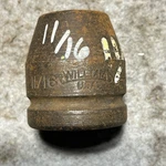Williams 11/16" Impact Socket 3/4" Drive 6-622 Mechanics Tool 6 Point. Fixed Price $10.00.