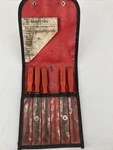 Mac Tools Smf6 6pc Comfort-grip Mini Combination Bastard-cut File Set. Fixed Price $49.95.