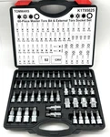 Tommars 60-pc Master Torx Bit Set Steel Sockets. Fixed Price $44.99.
