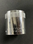Vintage Craftsman Metric 32 Mm Socket G 44245 1/2" Drive 12 Point Top Knurl. Fixed Price $17.50.