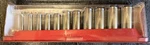 Snap-on Tools 211sfy 11 Piece 3/8" Drive 12 Point Sae Deep Socket Set Chrome. Fixed Price $215.00.