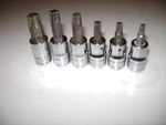 Snap On Lot Of 6 3/8 Torx Sockets T27 T30 T40 T45 T50 T55 Used. Fixed Price $135.00.