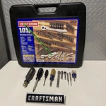 Vintage Craftsman 101pc Metric & Sae Socket Set 1/4" 3/8" 1/2" Drive 33101 Usa. Fixed Price $219.78.