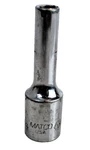 Matco Tools Bd86a 1/4" Sae Deep Socket 3/8" Drive 6 Point Chrome Usa. Fixed Price $8.99.