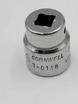 Cornwell Tools 9/16" 12pt 1/4" Drive Socket T-0118. Fixed Price $13.95.