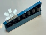 Cornwell Usa Tsup-227rs 7pc Sae Universal Swivel Impact Socket Set, 3/8 Drive. Fixed Price $166.24.