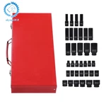 35pcs 1/2 Inch Drive Deep Impact Socket Tool Set Metric Garage Workshop Tools. Fixed Price $41.31.
