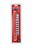 New Craftsman 11 Pc. Metric Socket Set 1/4" Dr. Cmmt12041 With Rack. Fixed Price $18.69.