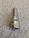 Craftsman Cmmt42678 8mm Hex Bit Socket 3/8" Drive D04. Fixed Price $2.95.