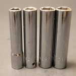 Mac Tools 4 Piece Deep Sockets 1/4 Drive 6 Point Usa 9/32 11/32 9mm. Fixed Price $23.99.