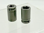 9/16'' Magnetic Sae Impact Socket, 3/8'' Square Drive Apex M-3118 Lot Of 2. Fixed Price $19.50.