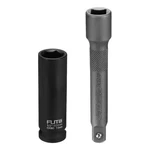1/2" Drive 16mm Metric 6-point Impact Socket 3" Length + 5" Long Extension Bar. Fixed Price $25.81.
