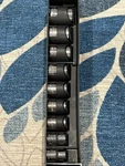 Craftsman Sears Socket Set 12 Pt 1/2 Drive G2 Series 9-pcs Usa 44331-44339. Fixed Price $33.99.