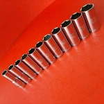New Craftsman Tools 11 Piece 1/2" Drive Deep Sae 6 Point Socket Set 1/2 - 1 1/8". Fixed Price $63.83.