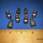 Mac Tools 1/4" Drive E5 Invert Torx Sockets Lot Of 8! #me5its New Old Stock. Fixed Price $25.00.