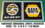 Uap Napa - Vintage Original Vinyl Decal Sticker Cars Parts. Fixed Price $10.12.