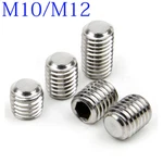 M10/m12 304 Stainless Steel Hex Socket Set Screws With Cup Point Grub Din916. Fixed Price $54.45.