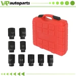 9pcs Deep Impact Socket Set 1/2" Drive Metric Axle Hub Nut 29-38mm. Fixed Price $40.35.